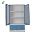 very cheap kitchen equipment furniture steel glass cabinet